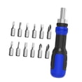 thumbnail image 3 of S SERENABLE Ratchet Screwdriver Set DIY 13 in 1 Screwdriver Set for Car Furniture Garage Blue, 3 of 9