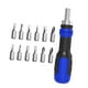 thumbnail image 3 of Destornillador de trinquete de precisión, herramientas de reparación de bricolaje que ahorran mano de obra para electrónica de automóvil Azul, 3 of 8