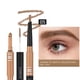 thumbnail image 2 of Lápiz para cejas 3 en 1 con almohadillas de cúrcuma, lápiz para cejas con crema para cejas, cepillo y polvo para cejas, coloración duradera para cejas, 2 of 7