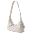 thumbnail image 4 of Bolso Crescent para Mujer Bandolera Con Bolsillo Interior Nailon (Beige), 4 of 8