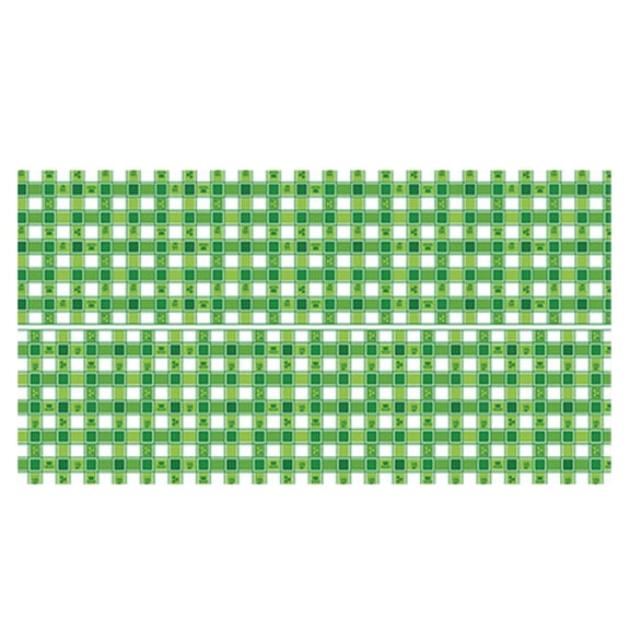 Tao Tao St Patricks Day Tablecloth 54*108 Inches, Happy St Patricks Day Green Tablecloth Rectangle, Irish Holiday Shamrock Truck Table Cloth, Farmhouse Decorations For Table, Party Decor A
