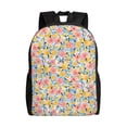 thumbnail image 1 of Easygdp Watercolor Wildflowers Mochila Versátil y Elegante: Comodidad, Almacenaje y Durabilidad para la Universidad, Trabajo, Viajes y Uso Diario, 1 of 8