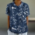 thumbnail image 2 of Womens Tops Dressy Casual Sexy Summer Plus Size Womens Shirts Long Summer Clothes for Women Over 50, 2 of 4