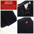 thumbnail image 4 of Womens Flex Twill Work Pants Straight Fit Narrow Through Hips, 4 of 7