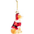 thumbnail image 5 of Noble Gems‚Ñ¢ Glass Yellow Labrador Retriever With Santa Suit Ornament, 5 of 5