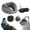 Dark Gray, variant on HongHeng Clearance Under $2.00 4pc Set Travel Pillow Memories Foam Travel Neck Pillow with Eye Mask Earplugs Storage Bag for Plane Car Home Recliner Use