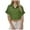 Z-Army Green, variant on zaveiop Satin Blouses for Women Casual Long Sleeve Button Down Silk Shirts Dressy Business Work Tunic Top (White, XXL)