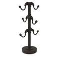 thumbnail image 5 of Pipeline Collection Countertop 6 Coffee Mug Holder - Satin Nickel, 5 of 10