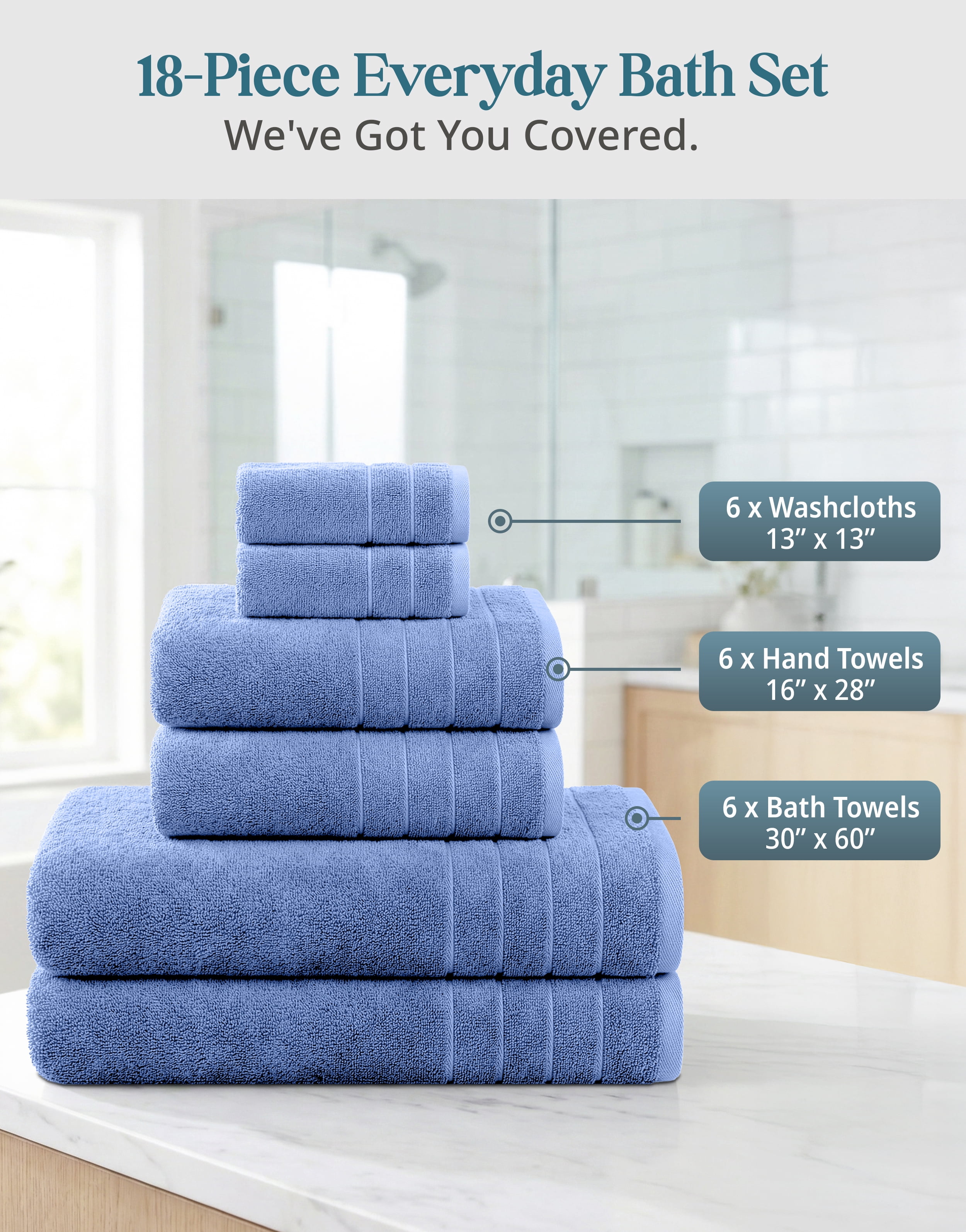 Casa Platino Bath Towel - Thumbnail 3