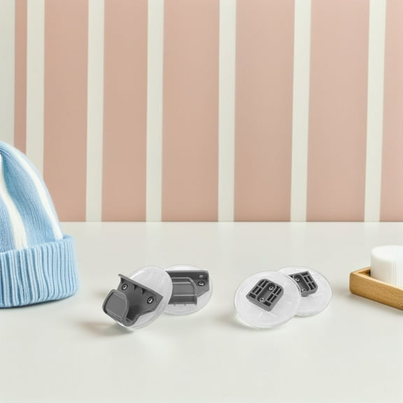 ADDHAT 2Set Playpen Replacement Parts Plastic Connectors with Quick Setup for Home Use