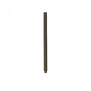 Angle View: Quoizel 9006EXES Mini-Pendant Extension Rod Empire Silver