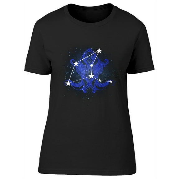 Horoscope Constellation Virgo T-Shirt Women -Image by Shutterstock, Female Small