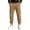Khaki, variant on Guluxicc Men's Athletic Pants Loose Drawstring Elastic Waist Straight Leg Trousers with Pockets for Jogging Everyday Fall Winter