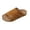 Brown_003, variant on Domuza Women Double Buckle Slide Sandals, Adjustable Strap Cork Footbed Slip On Shoes, Comfortable Casual Summer Footwear Khaki 7(EU-38)