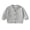 E538 Light Gray, variant on Infant Toddler Boys Sweater Long Sleeve Solid Color V Neck Button Down Cardigan For Boys Spring Autumn Comfort Tops Coffee Size 3-4 Years