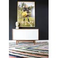thumbnail image 2 of Momeni BUNGLBUN-4MTI5076 Novogratz Bungalow Notch Rug - Multicolor, 5 ft. x 7 ft. 6 in., 2 of 5