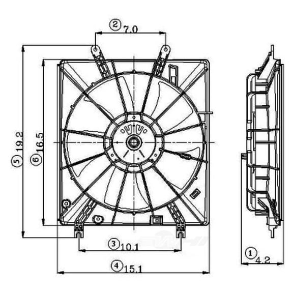 Engine Cooling Fan Assembly