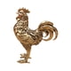 thumbnail image 3 of Estatua de pollo de latón, figura decorativa retro coleccionable, adorno antiguo, escultura de animal para coche, estante, sala de estar y jardín., 3 of 10