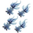 thumbnail image 3 of 4pcs Embroidered Patches Goldfish Design Clothes Patches DIY Clothes Decor, 3 of 7