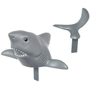 DecoPac Decorating 23770 SHARK CREATIONS Cake Topper for Birthdays and Parties, 1 SET, Gray