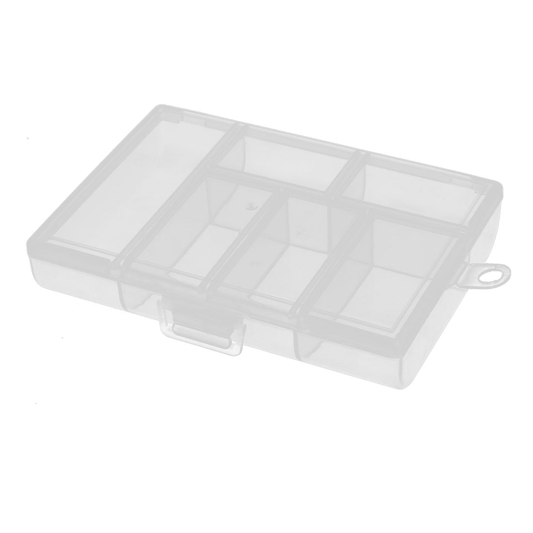 Jewelry Earring Bead Organizer Container Storage Case 6 Compartments