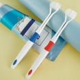 thumbnail image 1 of Cepillo De Dientes Sensorial Para Autismo De 3 Caras Cepillo De Dientes De Viaje De Tres Cerdas Para Necesidades Especiales Cepillo De Dientes Ligero Portátil En Forma De U De 3 Caras Cepillo De Dient Muyoka Hogar, 1 of 7