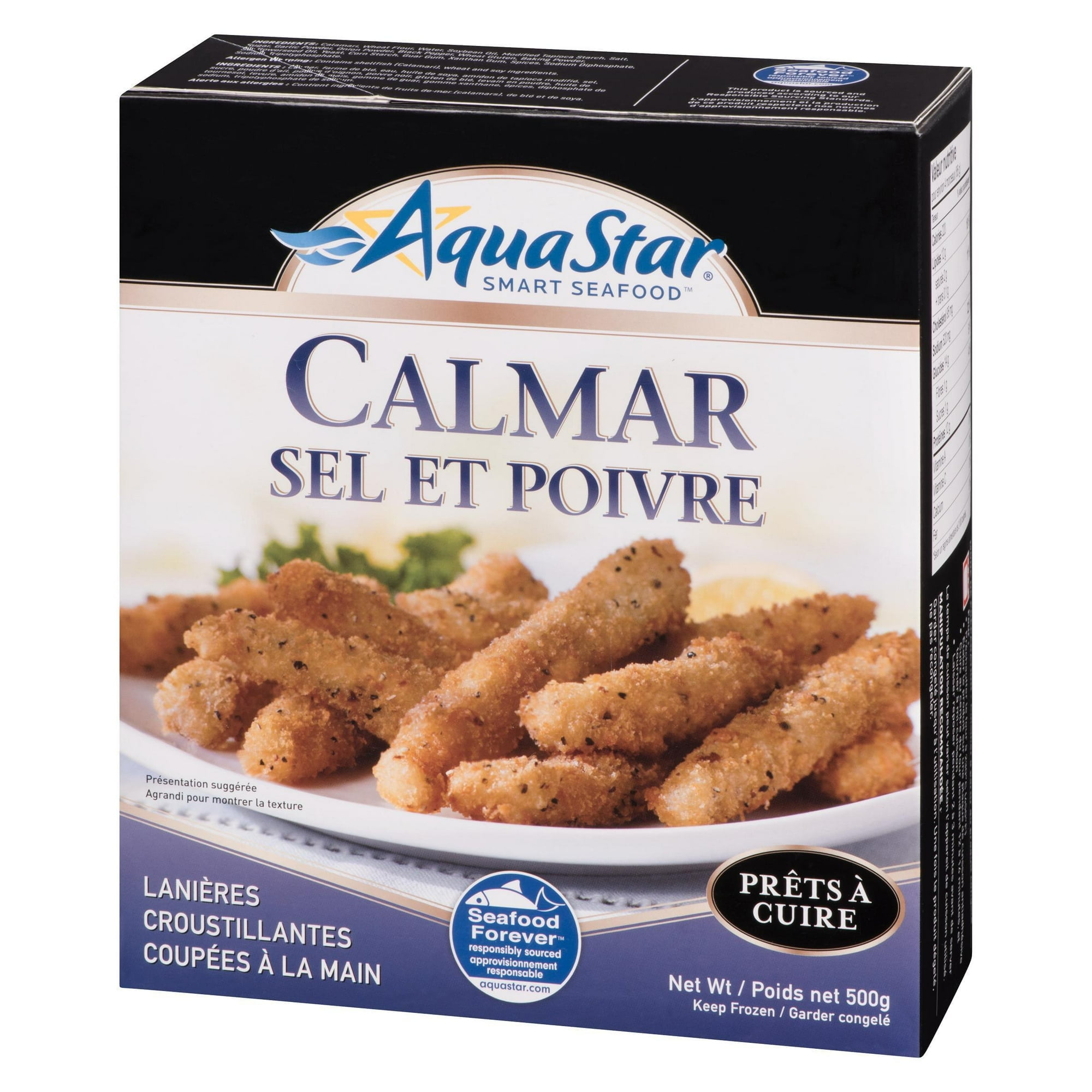Prets A Cuire , Calmar au sel et au poivre Aqua Star