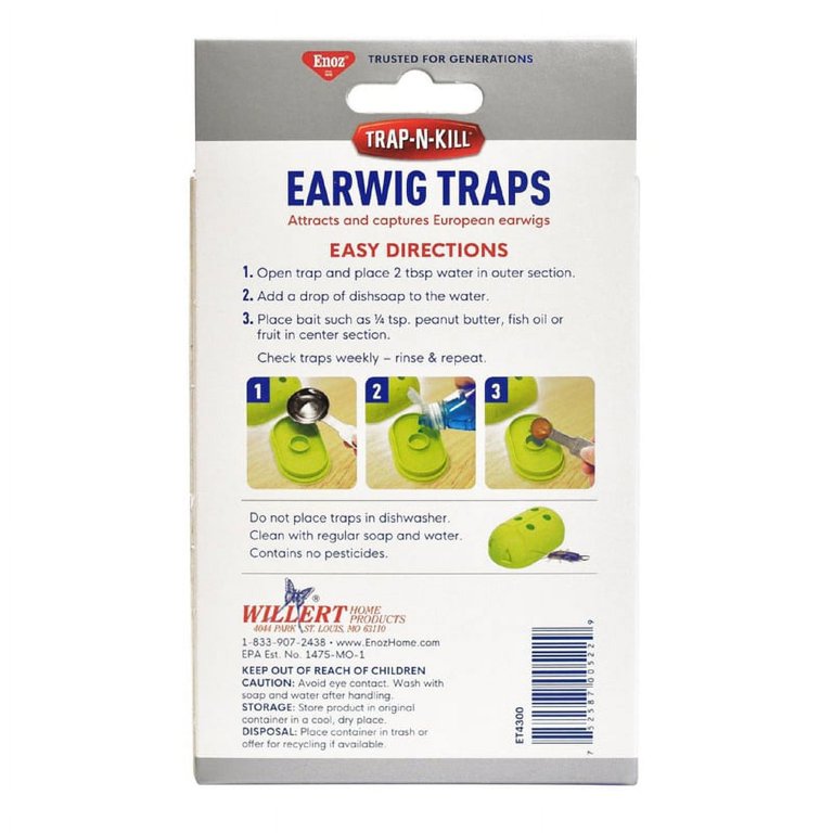 Enoz Trap-N-Kill Crawling Pest & Insect Trap - Enoz