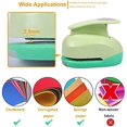 thumbnail image 4 of 2 Inch Paper Punch (Random Color), Circular Punch Shaped Handmade Punch Is Very Suitable for Making Fun Clip Card Art Projects, 4 of 5