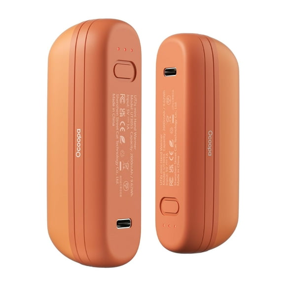 Calentadores de manos OCOOPA UT2s magnéticos recargables, paquete de 2