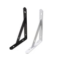 thumbnail image 2 of 2Pcs Metal Shelf Bracket L Shape Thickened Corner Brace Shelf Right Angle Bracket, 2 of 7