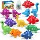 thumbnail image 1 of Juguetes de dinosaurios Montessori para niños pequeños Anzimo de 1 a 4 años con bolsa, 1 of 6
