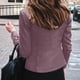 thumbnail image 4 of ICHUANYI Clearance Fashion Women Long Sleeve Open Front Short Cardigan Short Suit Jacket Coat Top(Purple, XXL) ICHUANYI WER2023081204746, 4 of 8
