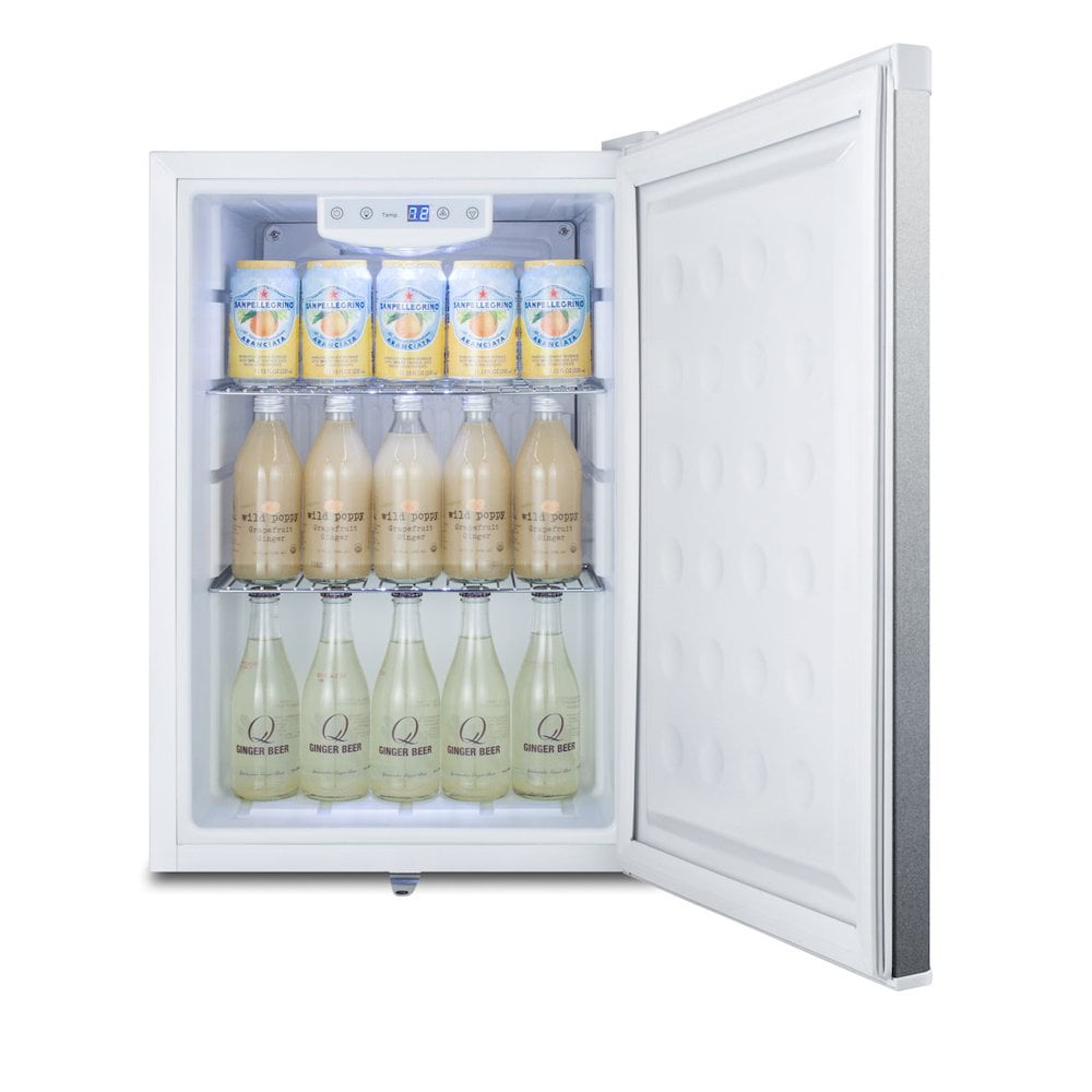 Summit FF31L7BICSS 2.5 cu. ft. Compact Commercial Built-in Compact All Refrigerator, Stainless Steel