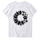 thumbnail image 5 of Fiudx Camisetas para Mujer Top de Manga Corta para Mujer, Informal, con Cuello Redondo, Estampado Sexy de Verano, Regular, 5 of 5