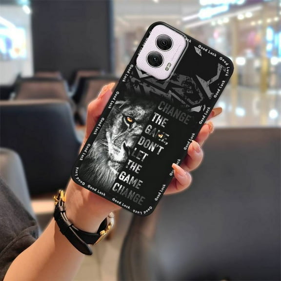 KDY-Phone Case For MOTO G Power 5G 2024, Graffiti Full wrap Cartoon Waterproof Durable Phone Protector Dirt-resistant TPU Soft case Fashion Design Cute Silicone Shockproof Protective