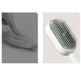 thumbnail image 4 of Cepillo para el Cabello Con Cojín, Autolimpieza, Masaje del Cuero Cabelludo, Peine Redondeado, Peine Para El Cabello Con Dientes para Mujeres, Cabello Largo, 4 of 7
