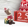 thumbnail image 6 of Tabletop Resin Christmas Decor Lovely Small Xmas Models Cartoon Bear Christmas Ornament, 6 of 6