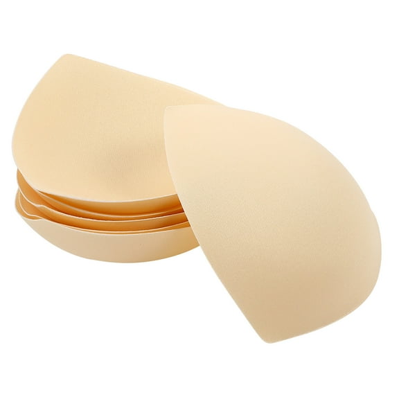 PAMINGONO insert pads Replacement Liner Pads Skin-Color 3 Pair Natural Shape Women Casual Wear