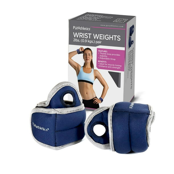 3Kg (2pcs*1.5kg) Poids de Cheville, Poids de Poignet Durable bracelets poids lestés pour la