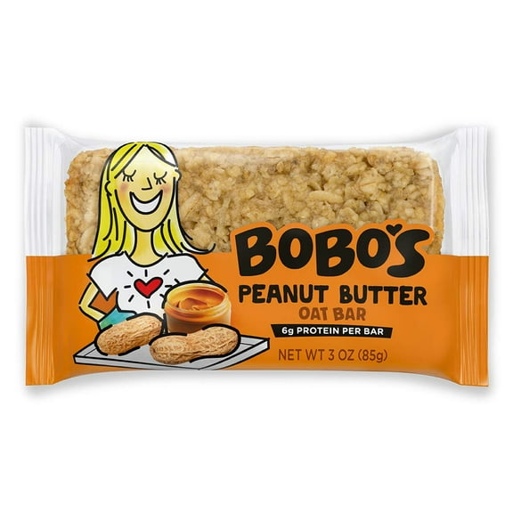 Bobo'S Oat Bar All Natural Peanut Butter Oat Bar ( 12x3 OZ) ( Value Bulk Multi-pack)