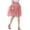 Pink, variant on Women Tulle Tutu Mini Skirt Solid Color Elastic High Waist Layered Mesh Fairy A-Line Skirt for Beach Party Streetwear