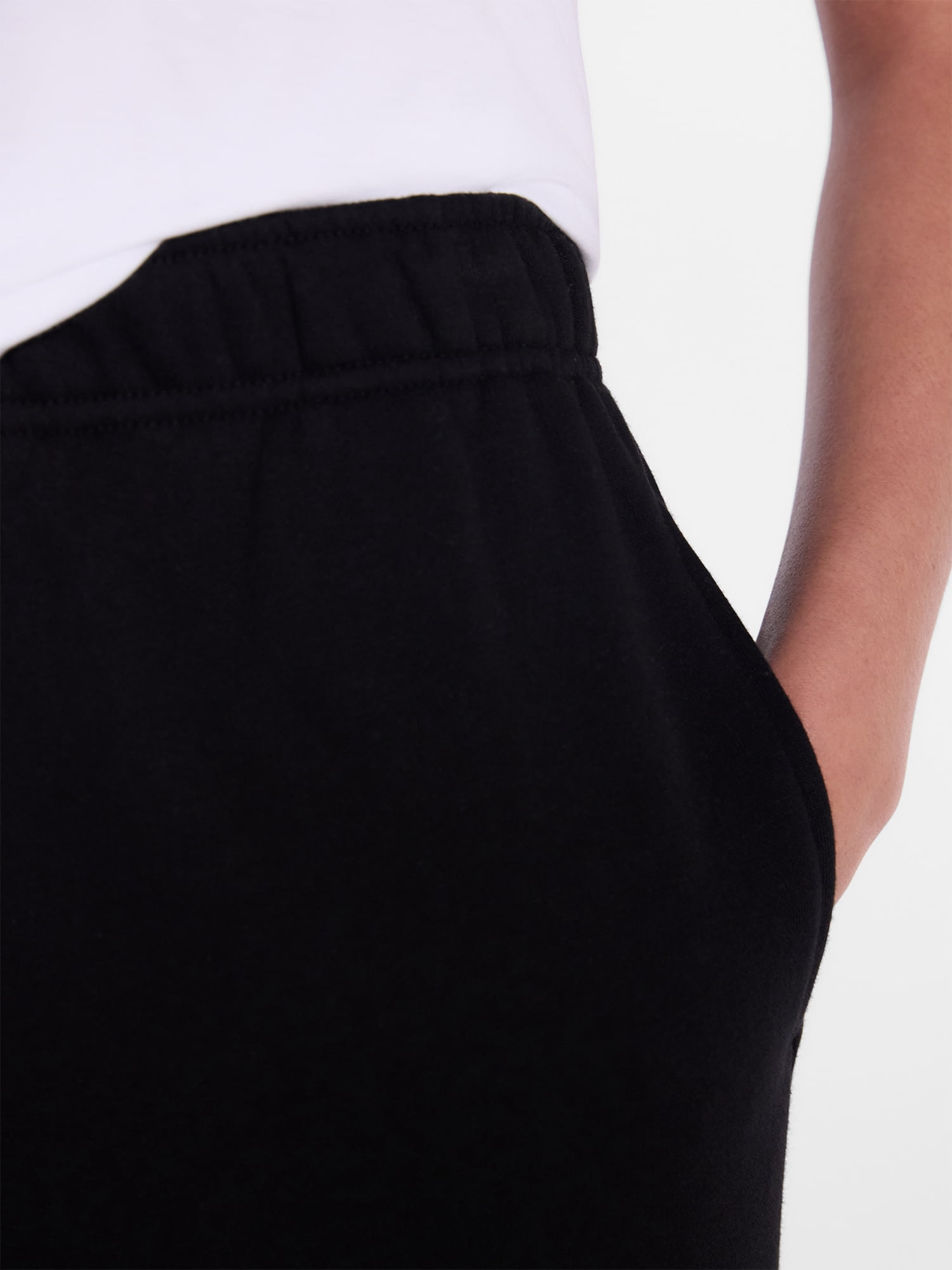 Athletic Works Women's Fleece Pants with Pockets, 30" Inseam, Sizes XS-XXXL