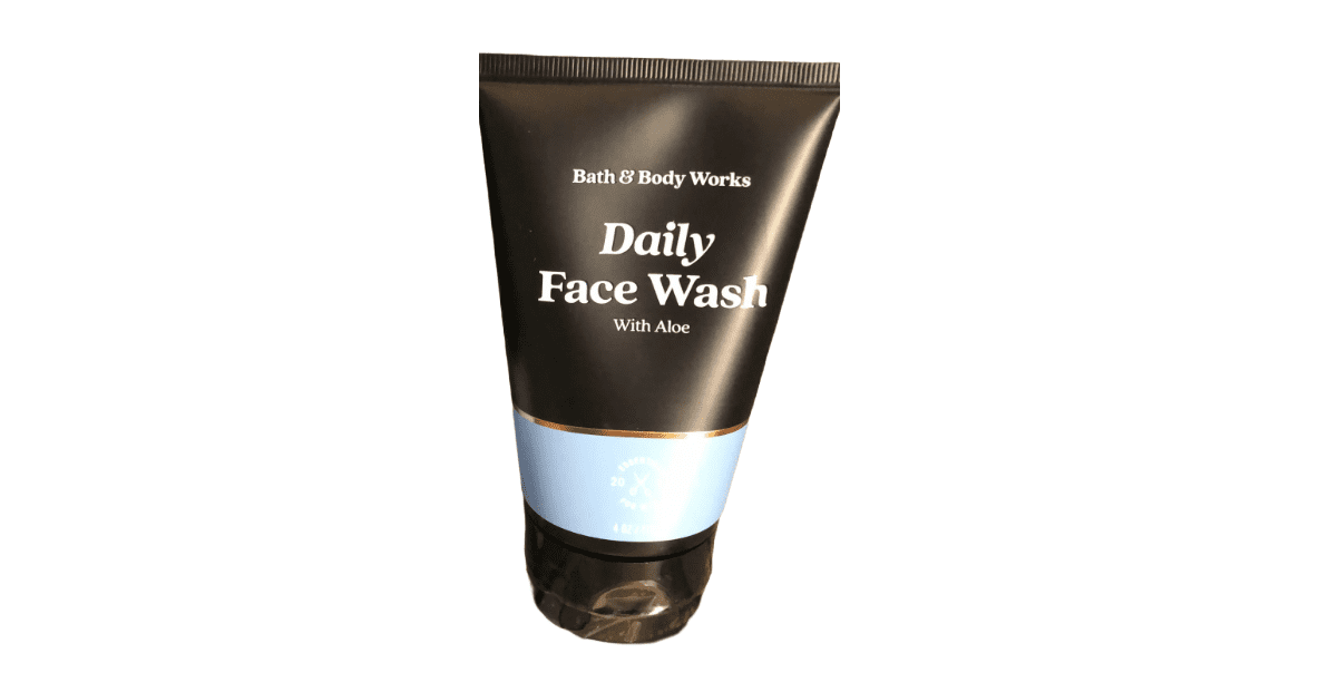 Bath & Body Works Men's Daily Face Wash with Aloe 4oz Retired Product