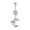 7, variant on Moon Star Belly Button Ring Fashion Navel Ring Barbell Body Piercing Jewelry-10
