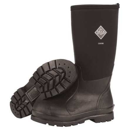 MUCK BOOTS CHH-000A/11 Boots,Rubber,16 In.,Black,11,PR