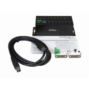 Rugged Metal 7port Usb 3.0 Hub Din Rail & Surface Mountable Hub