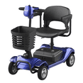 thumbnail image 3 of Hoverfly T4 Mobility Scooter for Elderly, 4 Wheel Mobility Compact Scooters for Seniors 330lbs with Lights Basket, Blue, 3 of 15