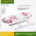 thumbnail image 1 of Space-Saving Foldable Mini Ironing Board for Home Use - Compact Desktop Ironing Pad with Durable Material, Ideal for Shirts, Pants & Small Garments, User-Friendly Design for Easy Storage and Travel, 1 of 5