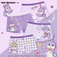 thumbnail image 1 of Ropa interior Kawaii Sanrio para niñas, 4 piezas, Hello Kitty, Kuromi, Cinnamoroll, bragas de dibujos animados, ropa interior ajustada, juguetes Y2K, 1 of 4
